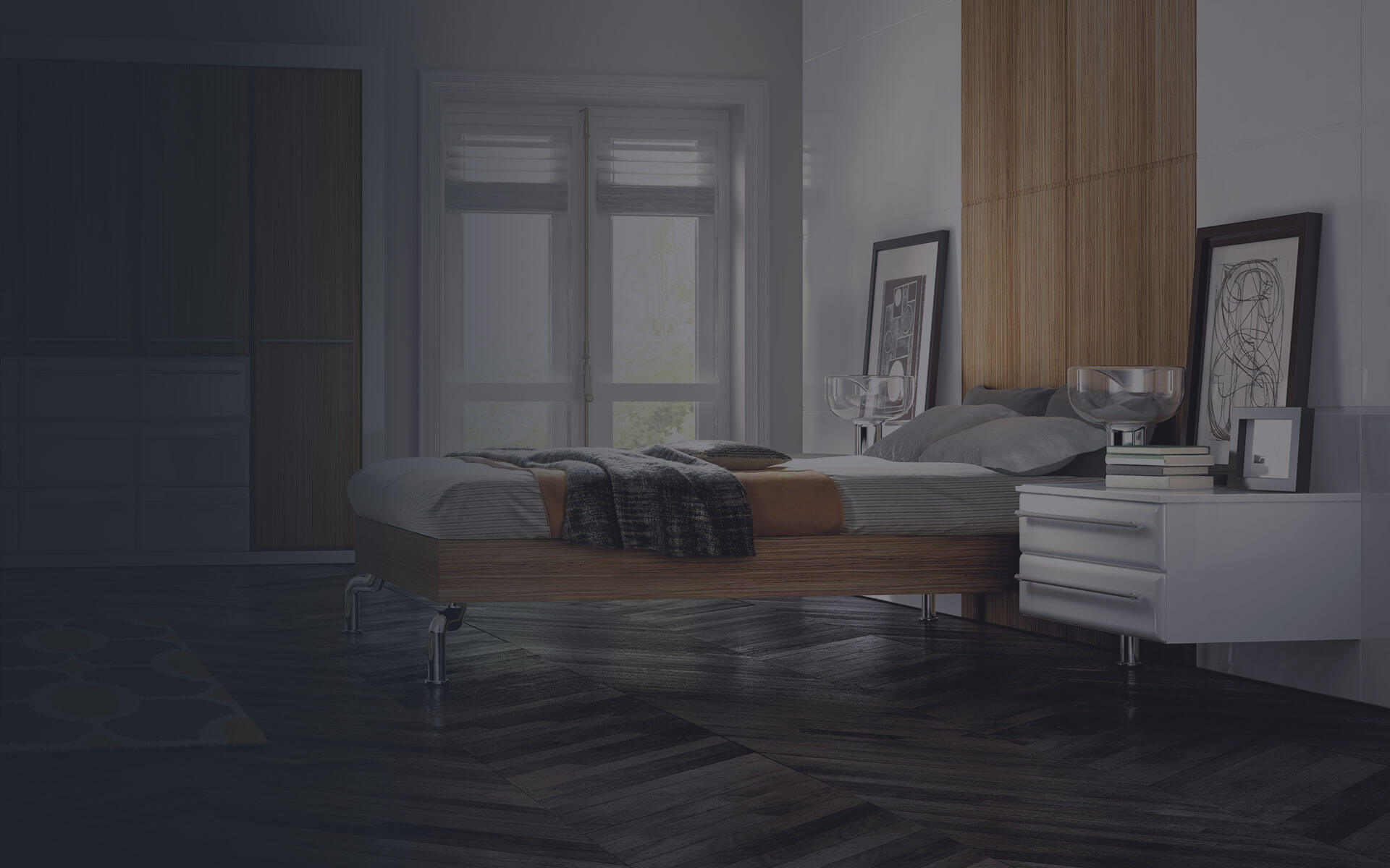 Home interior carpentry example